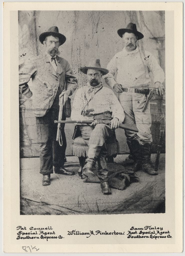 Pinkerton railroad agents