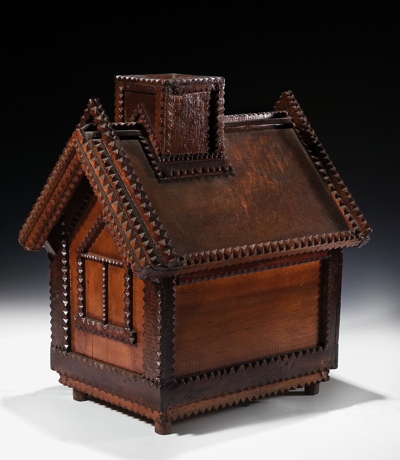 Tramp art church, Smithsonian American Art Museum