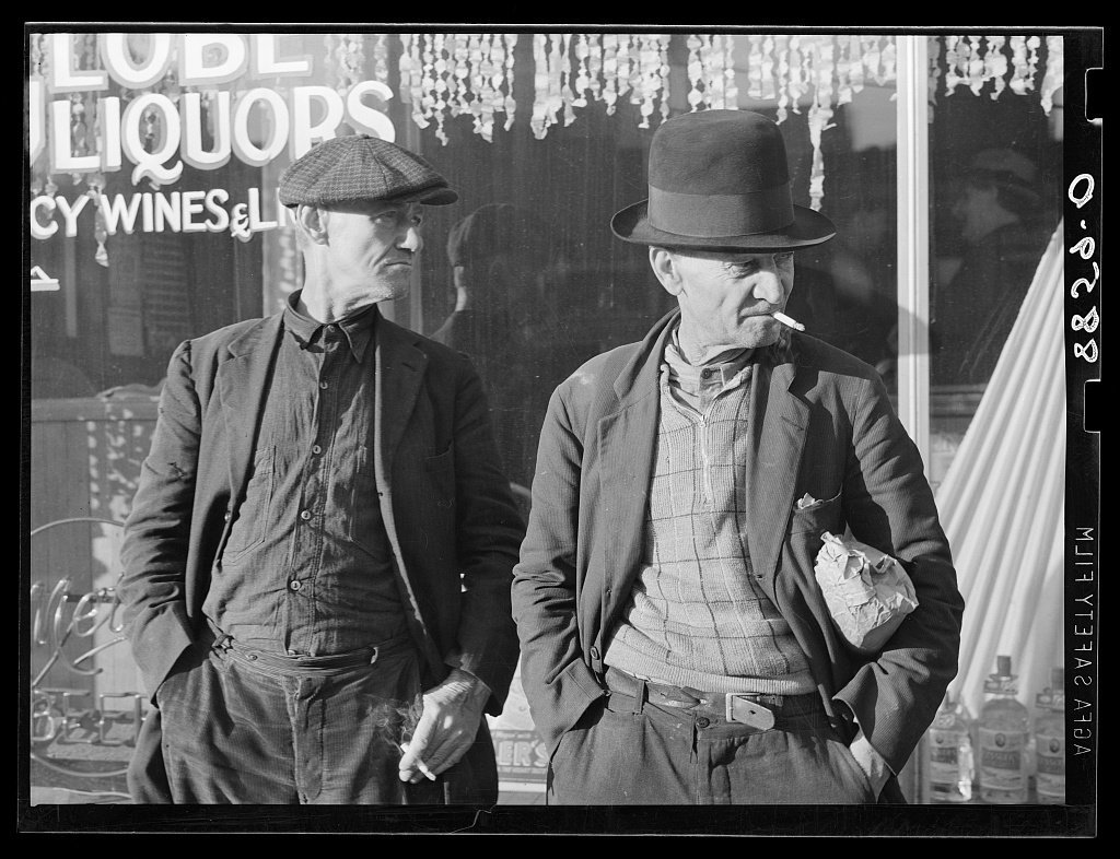 Two men past sixty who ride freights from Omaha to Kansas